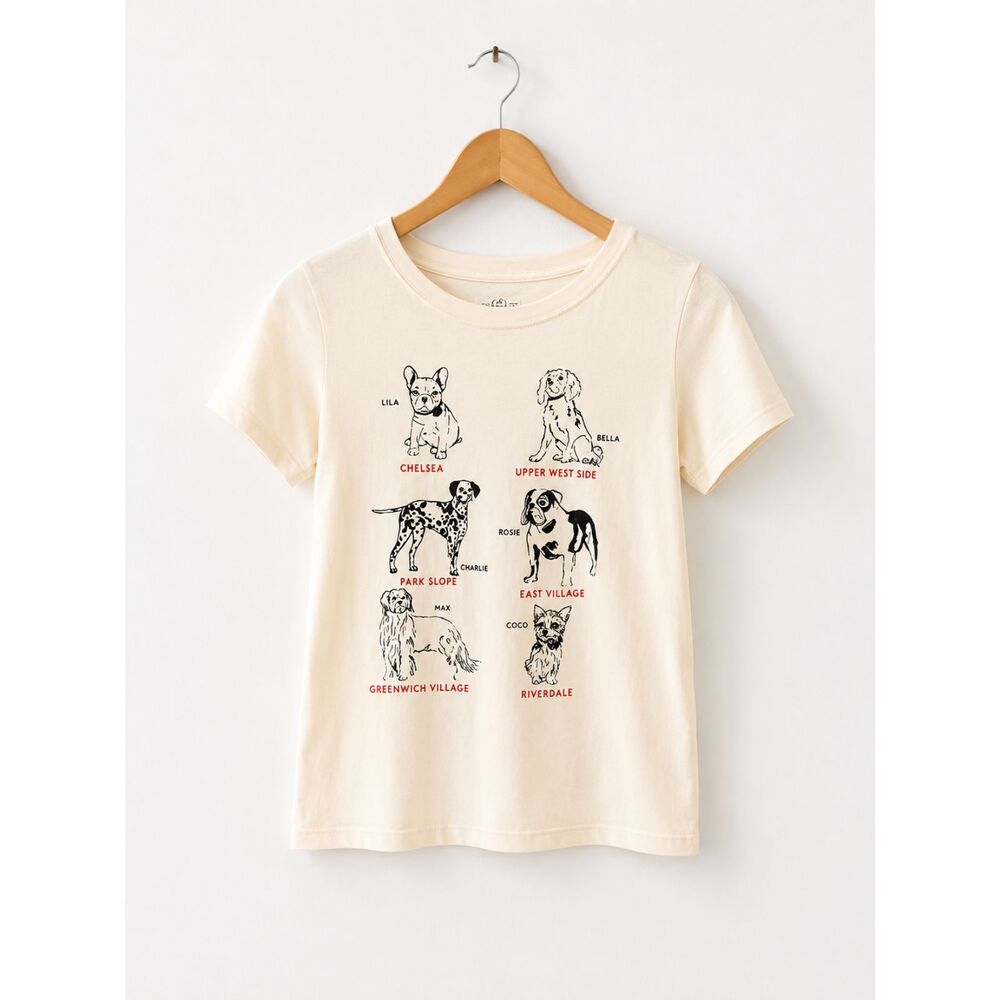 J.Crew Dog Graphic Tee | Women's XXS